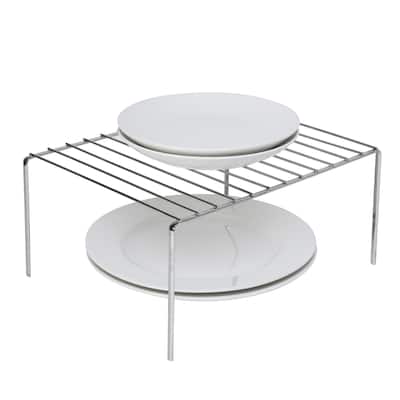Kitchen Details Medium Helper Shelf in Chrome - 12.6"x 10.2"x 6"