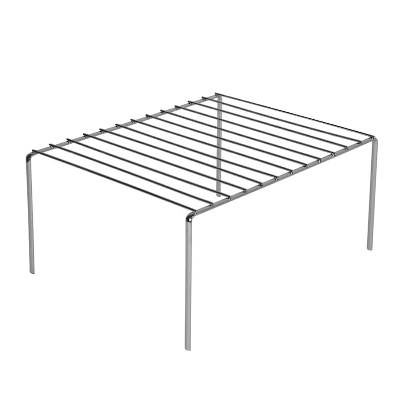 Kitchen Details Medium Helper Shelf in Chrome - 12.6"x 10.2"x 6"
