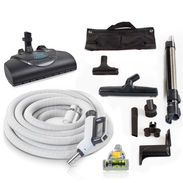 Premium Prolux 35' Universal Central Hose with Wessel Werk Power Nozzle (DIRECT CONNECT). Opens flyout.