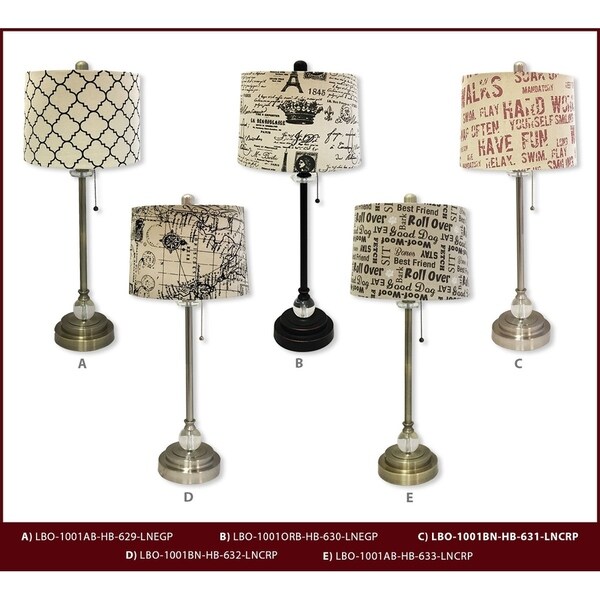 small buffet lamp shades