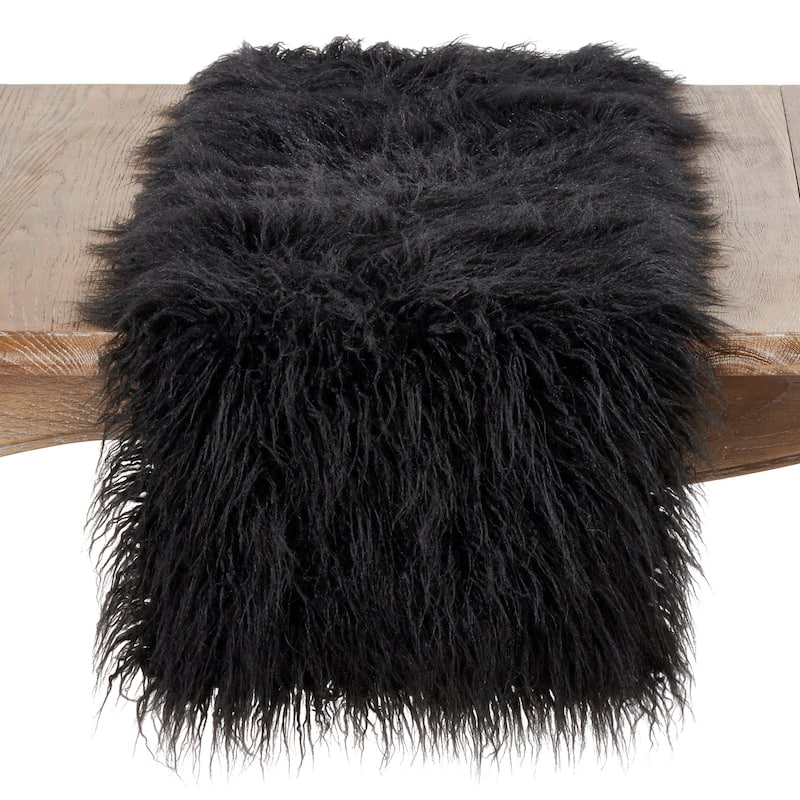 Mongolian Faux Fur Runner