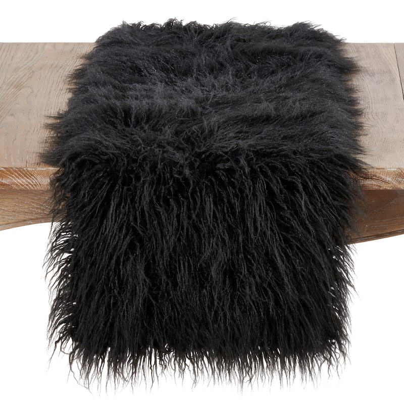 Mongolian Faux Fur Runner