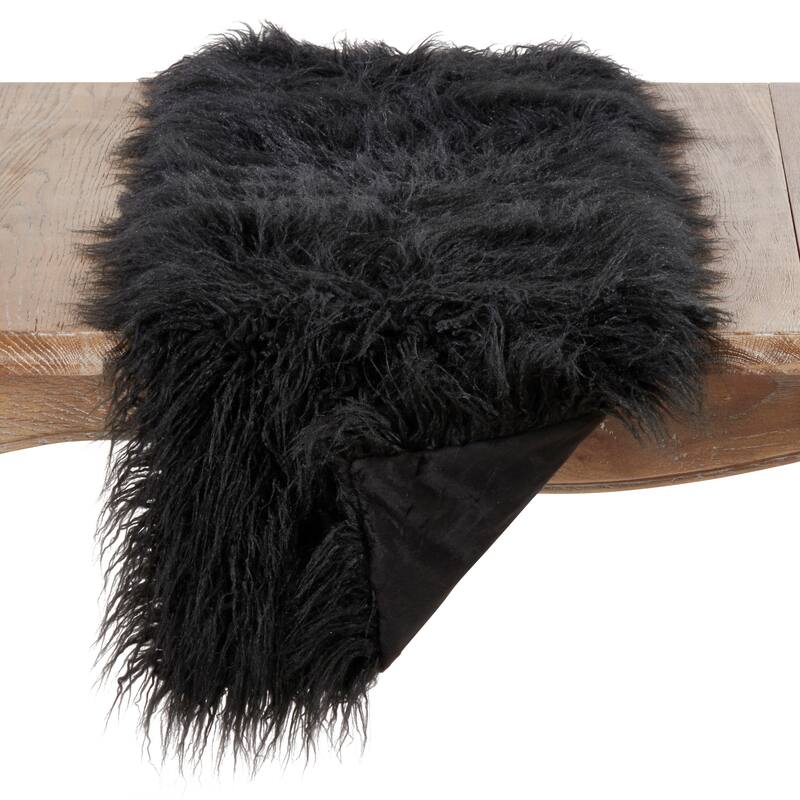 Mongolian Faux Fur Runner