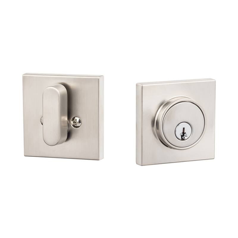 Sure-Loc Square Modern Deadbolt - Silver