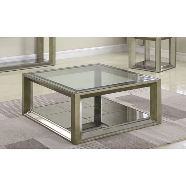 Best Master Furniture Pascual Glass Coffee Table