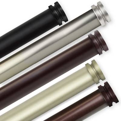 InStyleDesign Pita 1 inch Diameter Adjustable Curtain Rod