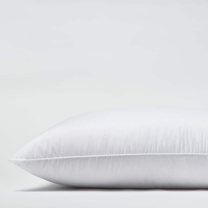 1221 Bedding Hotel Feather and Down Chamber Pillow - White