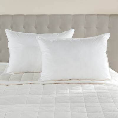 Soft Density Stomach Sleeper White Goose Down Hotel Pillow