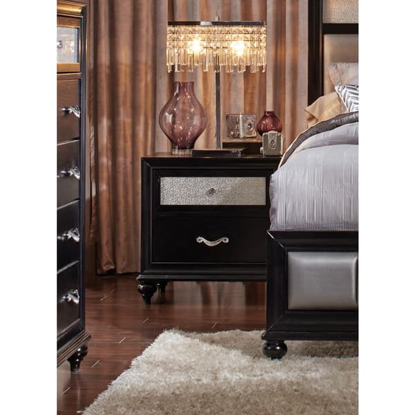 Framing each piece is a decorative beveled mirror accent that. overstock com