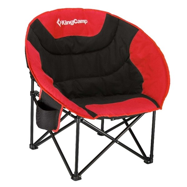 Shop Kingcamp Moon Saucer Camping Chair With Cup Holder