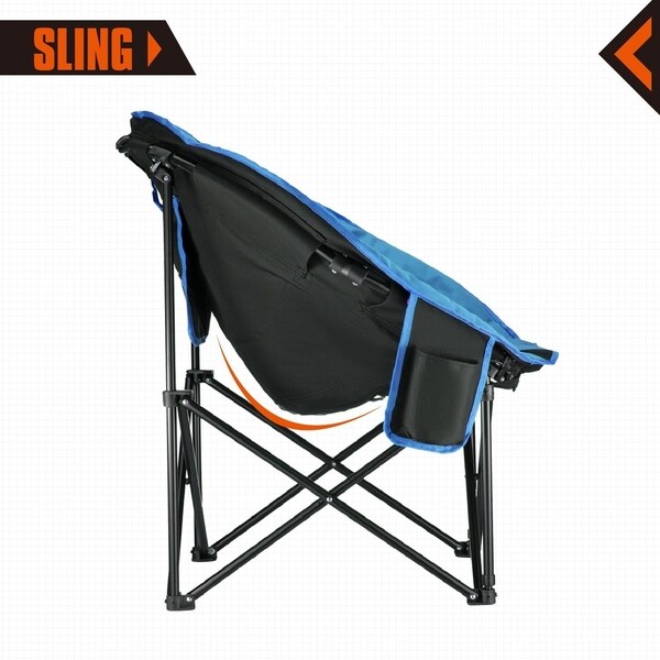 saucer camping chair