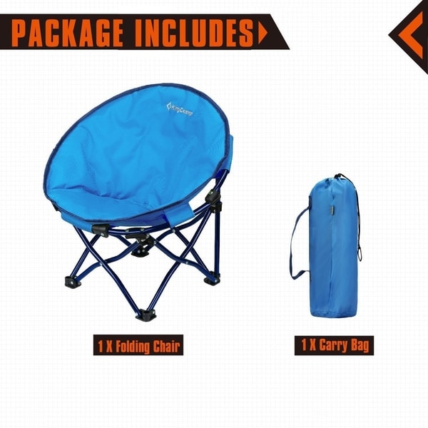 king camp moon saucer chair