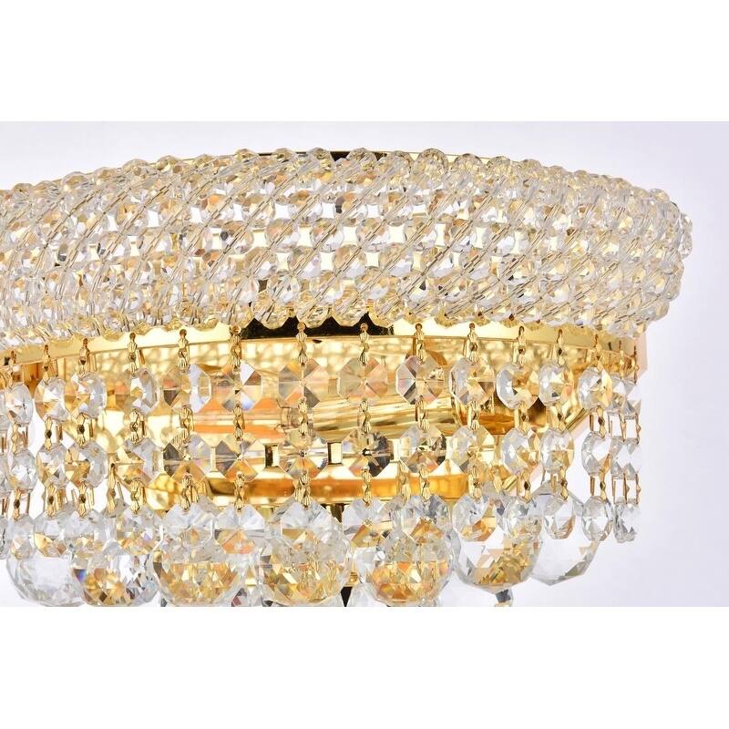 Fleur Illumination 2 light Gold Wall Sconce