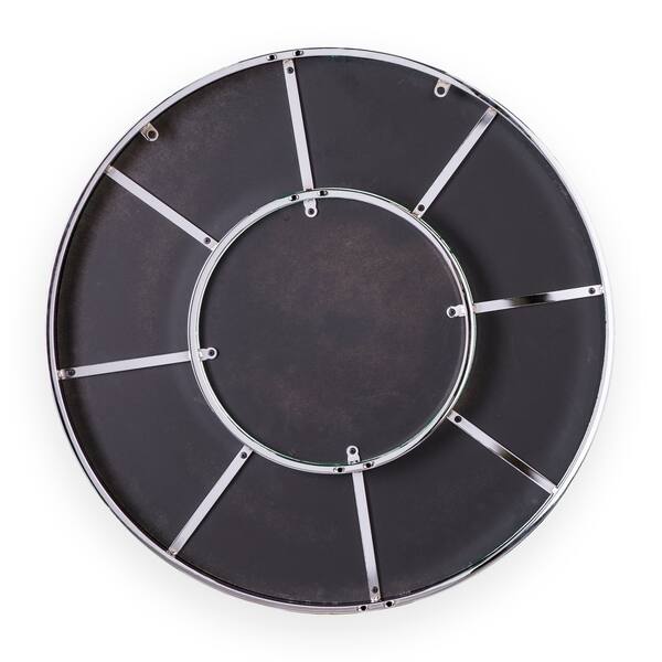 Shop Mintoss Chrome Oversized Decorative Mirror Overstock 20662818