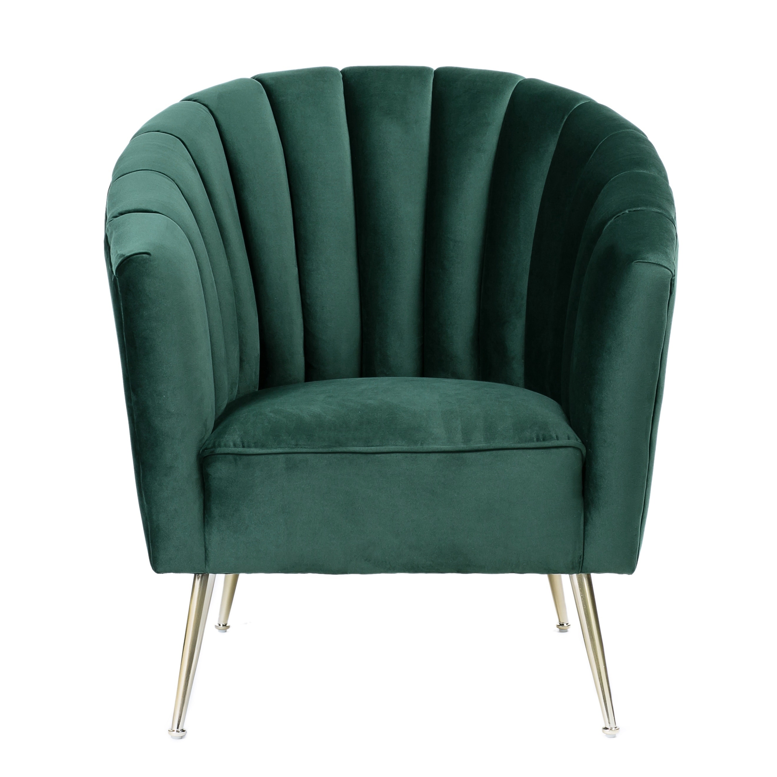 Arrow Green Sewing Chair with Scalloped Base Sewing Notions on