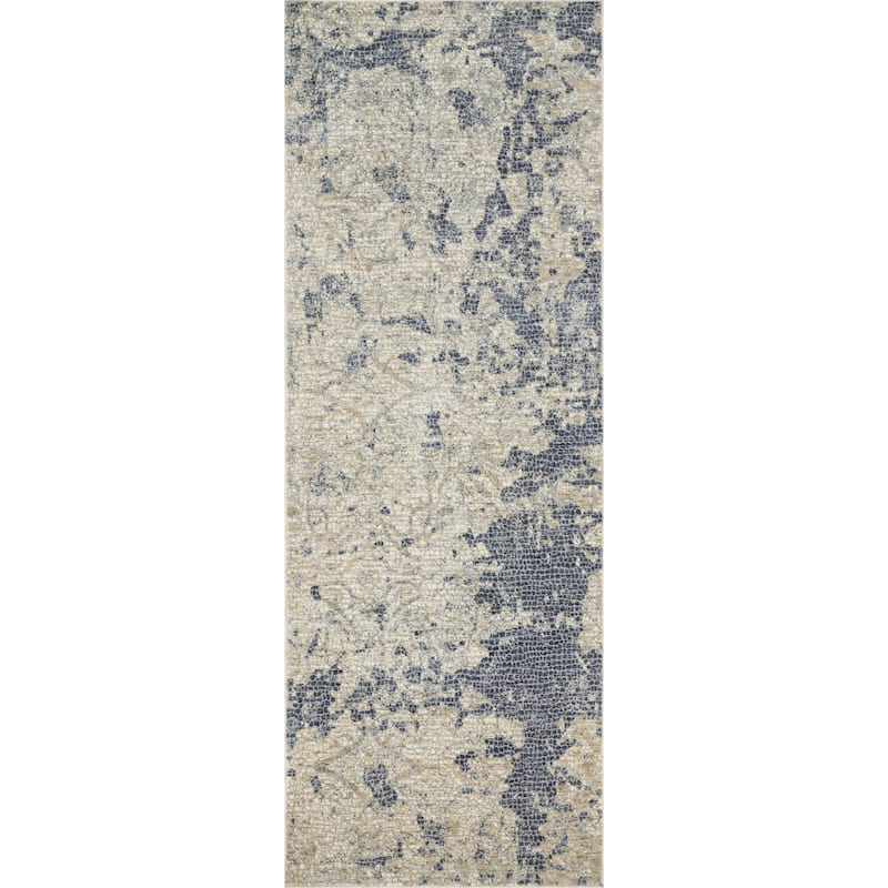 Alexander Home Modern & Contemporary Marble Abstract Area Rug