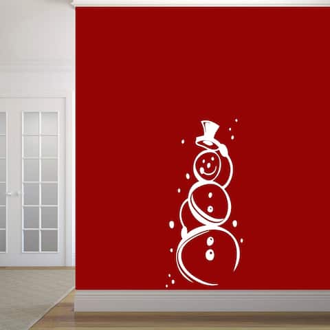 Cute Snowman Wall Decals Wall Stickers