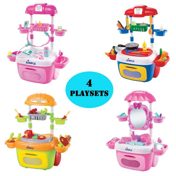 Shop Creative Kids Toys Toy Kitchen Set Vanity Dresser Kit Toy