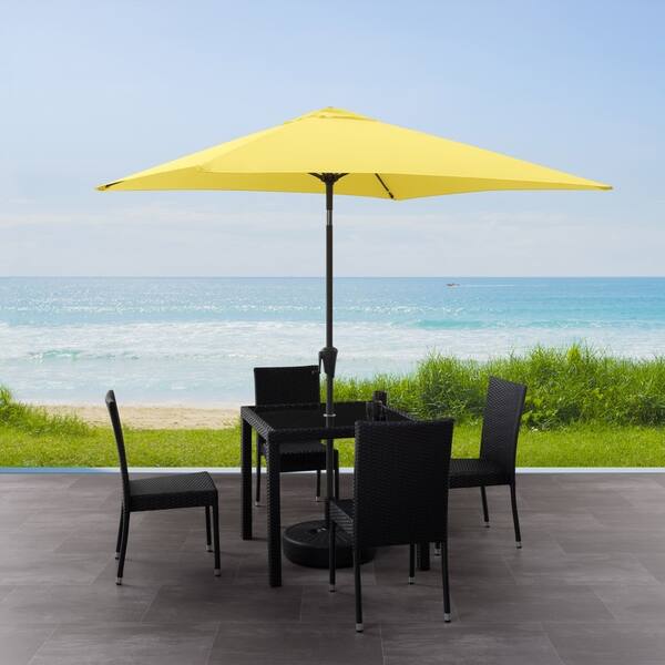 Shop Black Friday Deals On Corliving 9ft Square Tilting Patio Umbrella Overstock 20666557
