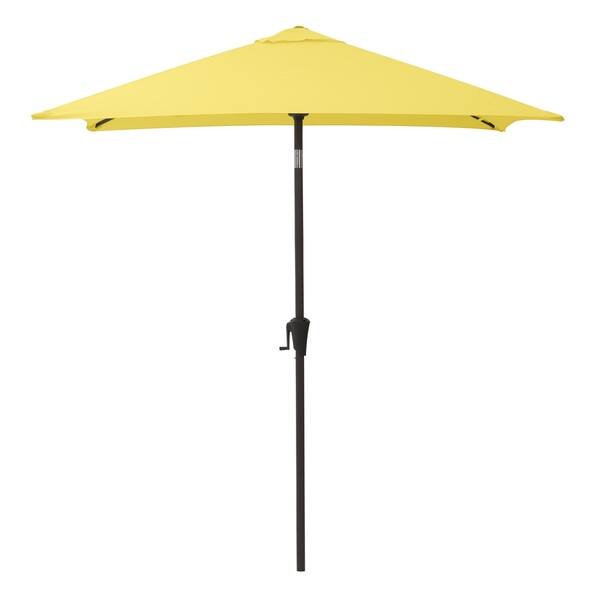 Shop Corliving 9ft Square Tilting Patio Umbrella Free Shipping