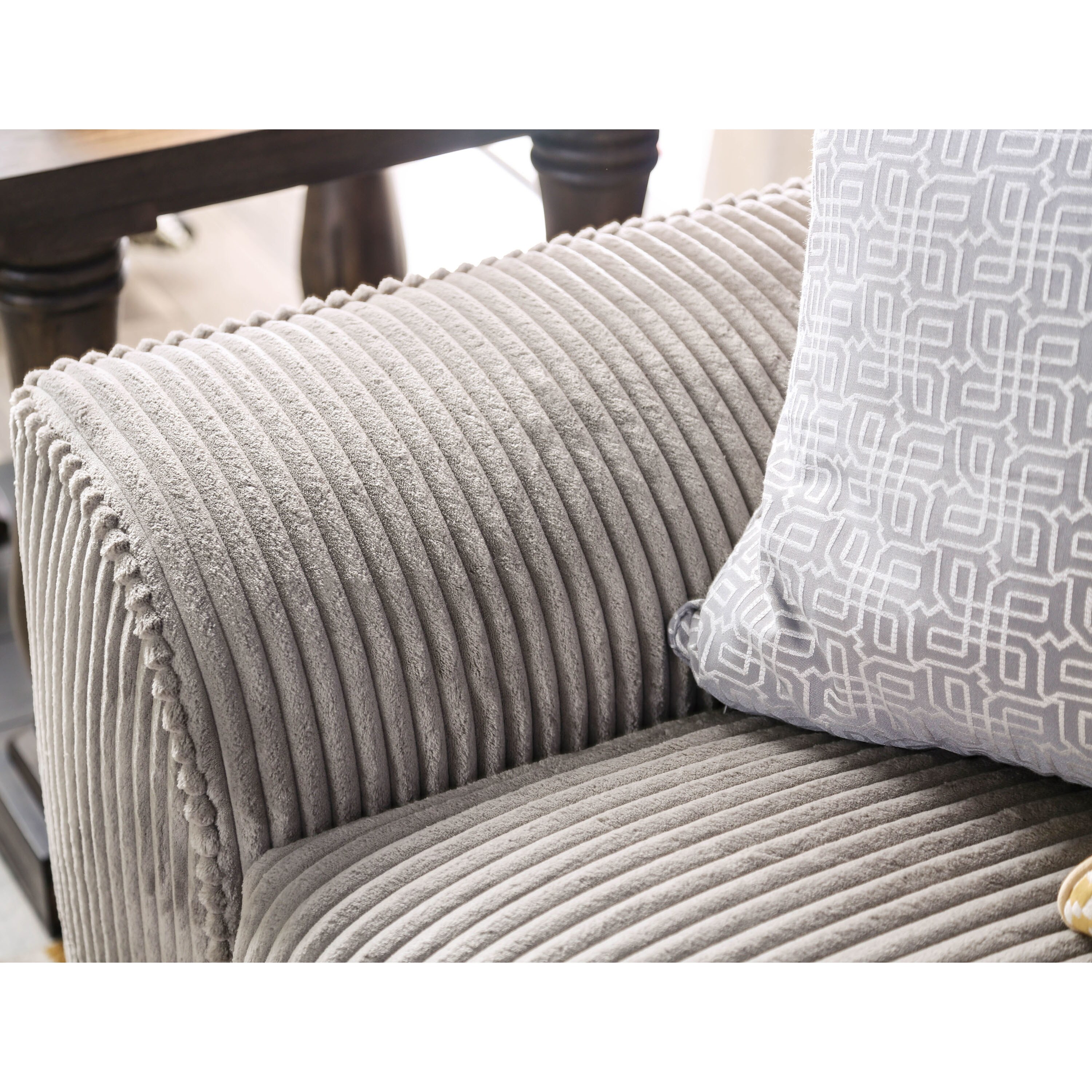 Furniture Of America Noka Contemporary Fabric Upholstered Furniture Of America Noka
