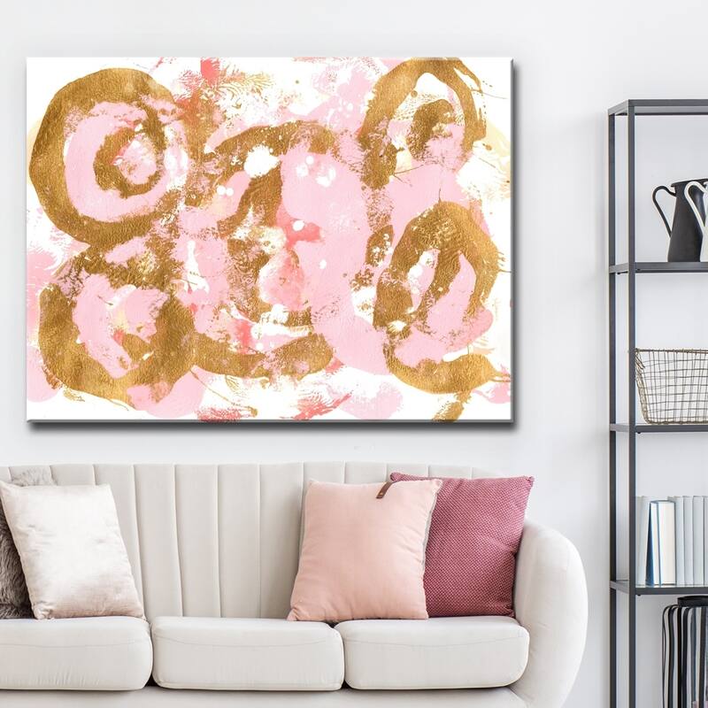 Ready2HangArt 'Pirouette' Abstract Canvas Wall Art