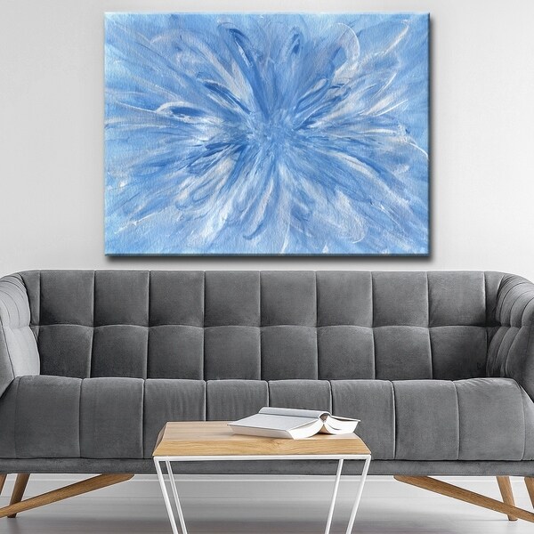 Shop Ready2HangArt 'Snowflake' Abstract Canvas Wall Art On Sale
