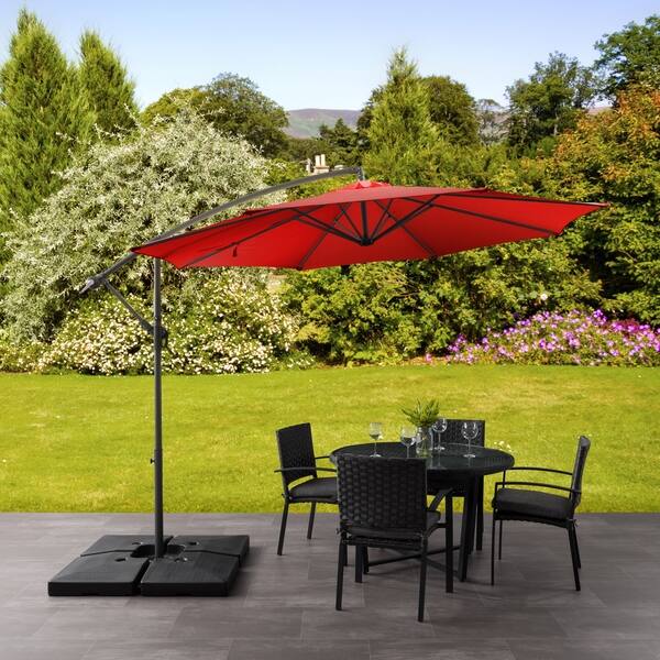 Shop Black Friday Deals On North Bend Offset Patio Umbrella By Havenside Home Overstock 20667226