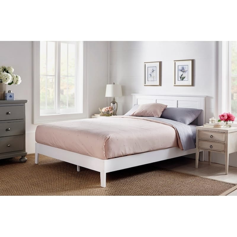 Simple Living Lubi Queen Platform Bed