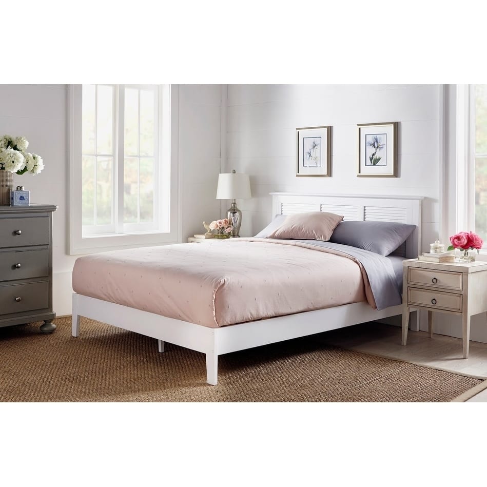 Simple Living Lubi Queen Platform Bed