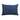 Tufted 14 x20 inch Navy Blue Abstract Decorative Outdoor Pillow
