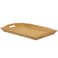 Sweet Home Collection Natural Wood Serving Tray