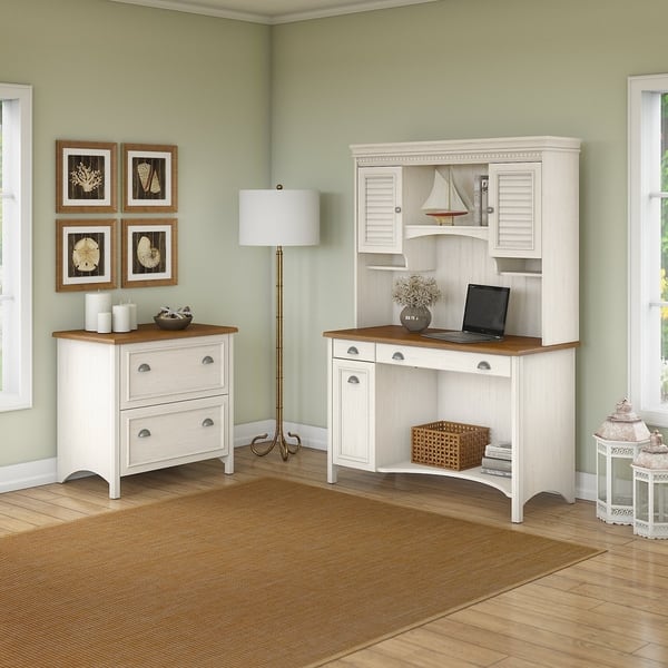 Shop Copper Grove Pernik Computer Desk With Hutch And 2 Drawer