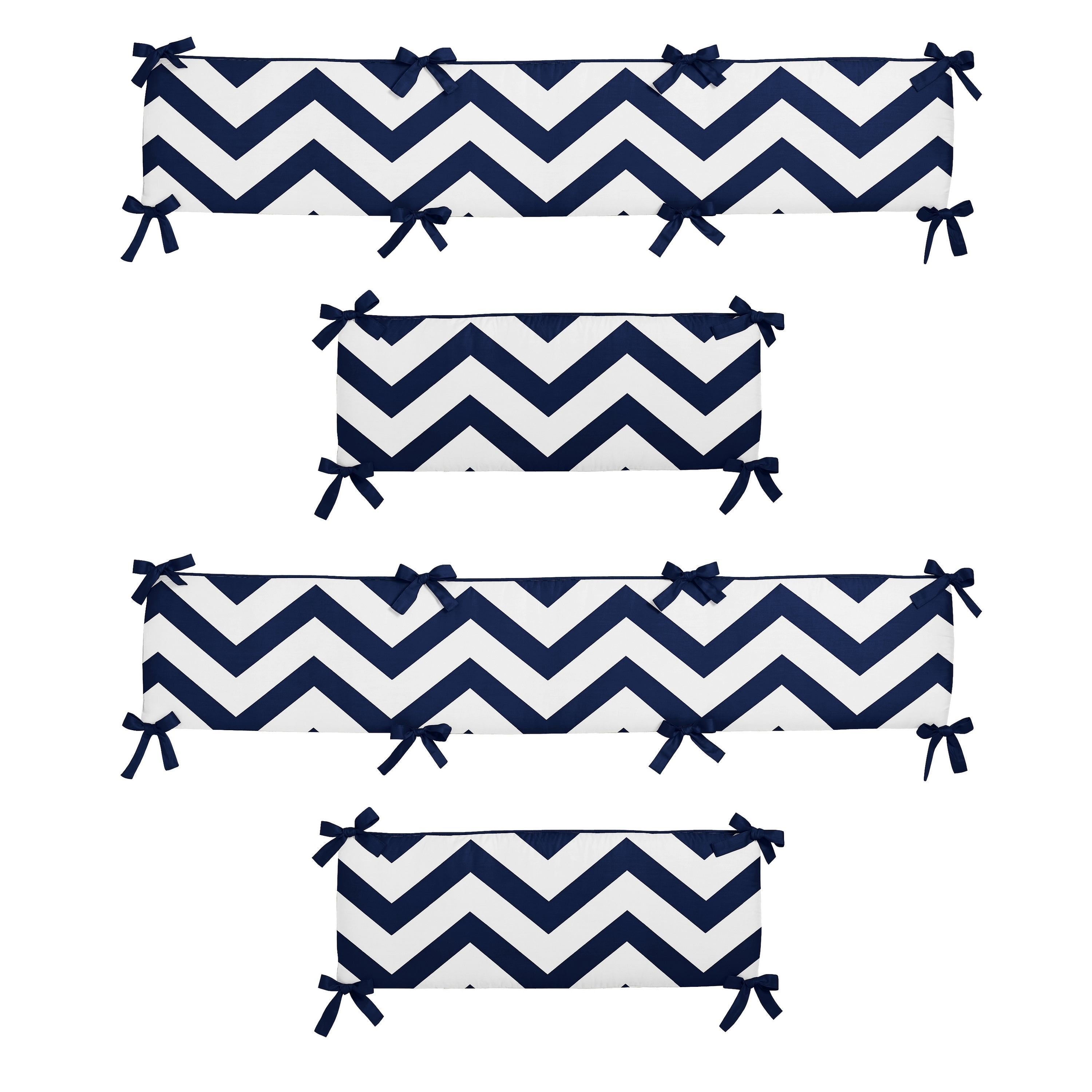 Shop Sweet Jojo Designs Navy Blue And White Chevron Collection