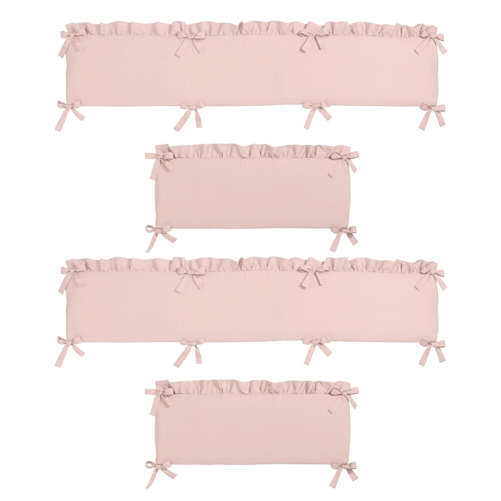 pink bumper pads