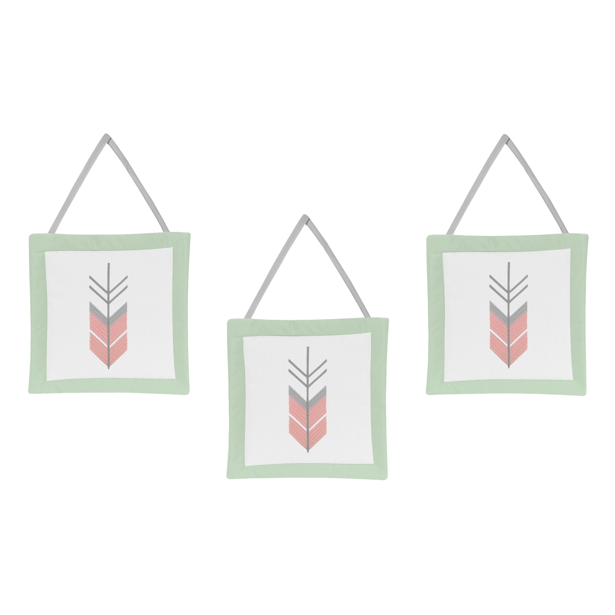 Shop Sweet Jojo Designs Coral And Mint Mod Arrow Collection 11