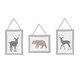 preview thumbnail 5 of 3, Sweet Jojo Designs Woodland Animals Collection Multicolored 11-piece Bumperless Crib Bedding Set
