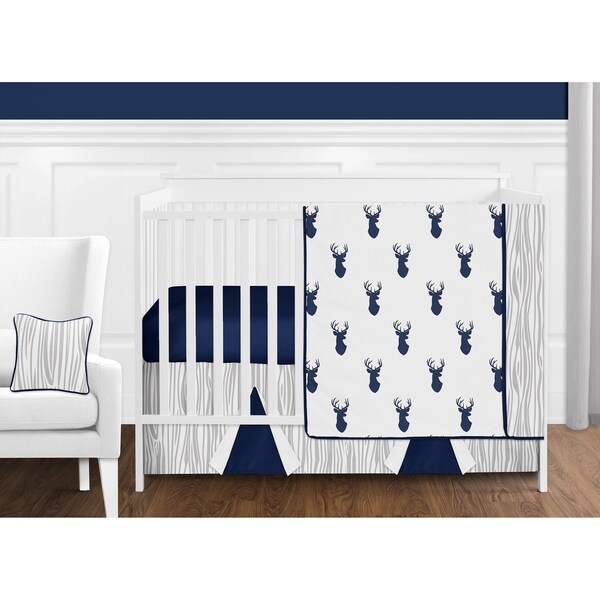 Sweet jojo top deer crib bedding