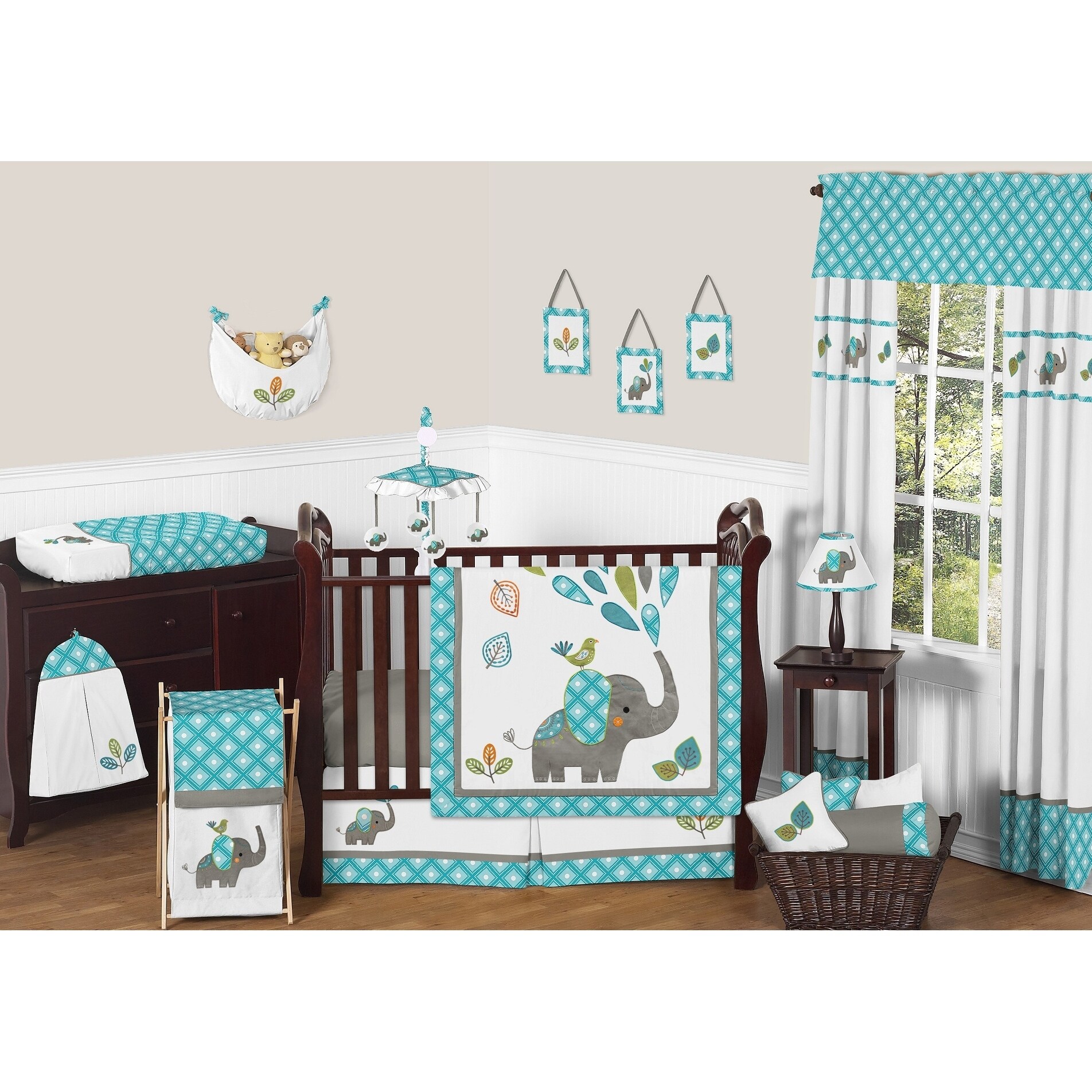 Mod Elephant Crib Bedding Online