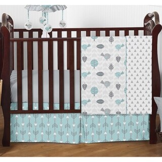 Sweet Jojo Designs Earth and Sky Collection 4-piece Bumperless Crib ...