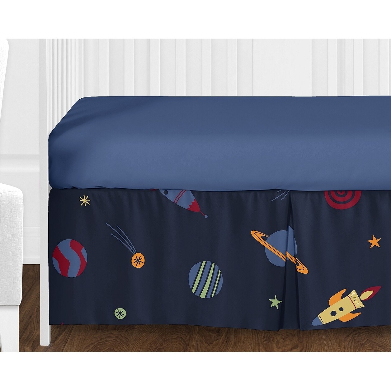 Shop For Sweet Jojo Designs Space Galaxy 11 Piece Bumperless Crib Bedding Set Get Free Delivery On Everything At Overstock Your Online Baby Bedding Shop Get 5 In Rewards With Club O 20676722