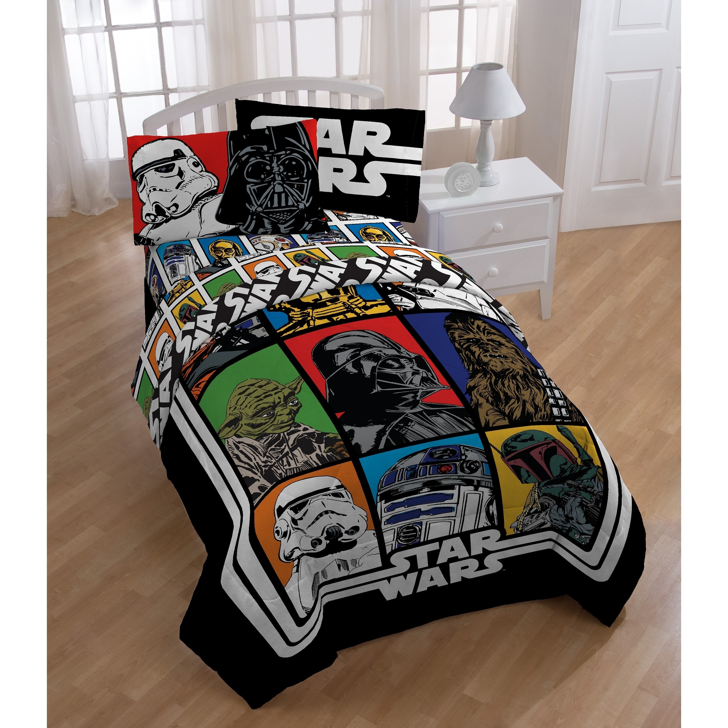 Disney Star Wars Classic Reversible Comforter Twin