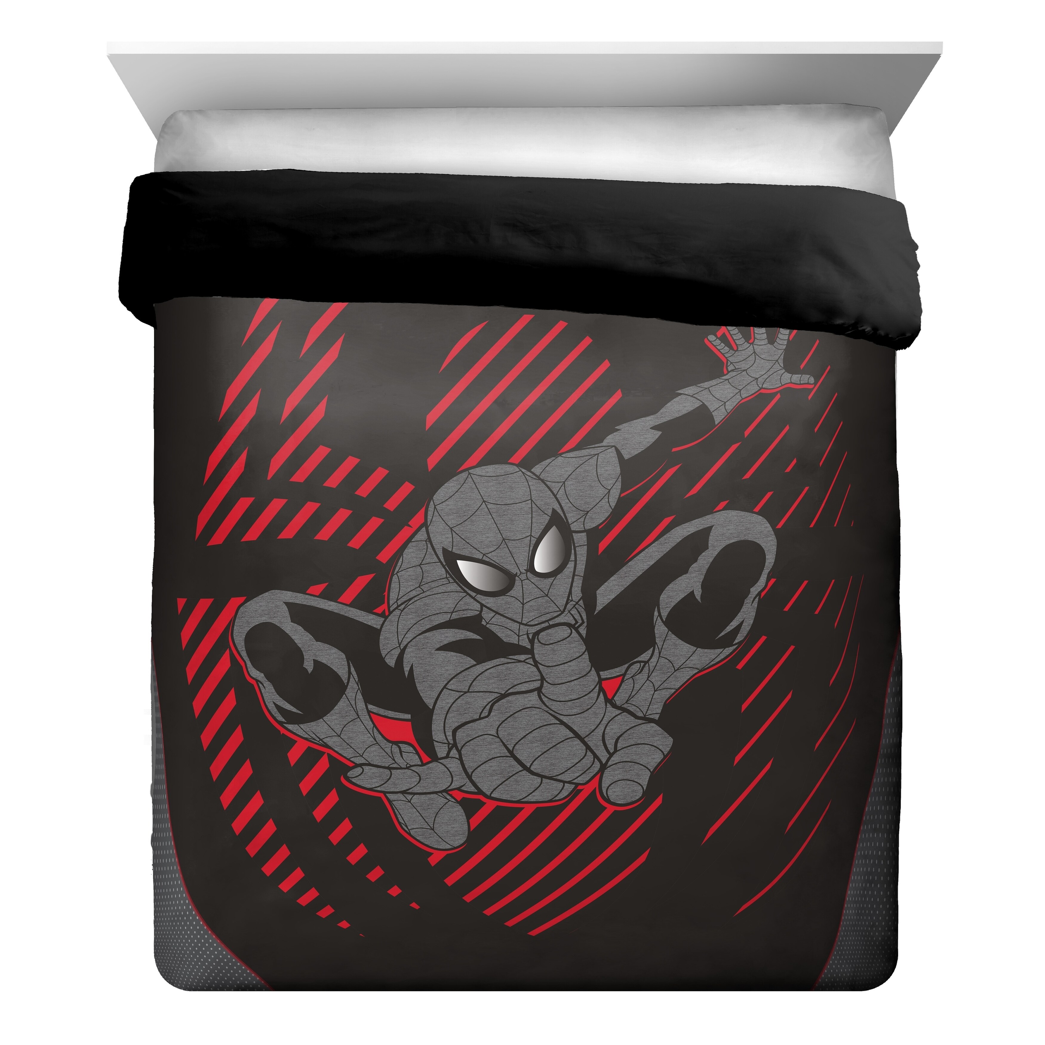 Shop Marvel Spiderman Elite Reversible Full Queen Comforter Free