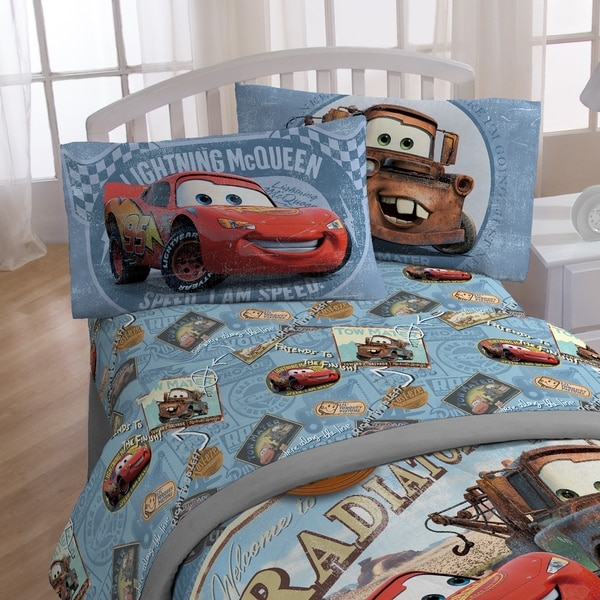 Disney Pixar Cars Tune Up 7 Piece Full Bed In A Bag On Sale