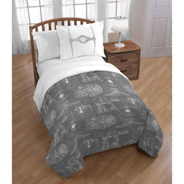 Shop Star Wars Classic Falcon Full Queen Reversible Comforter 2