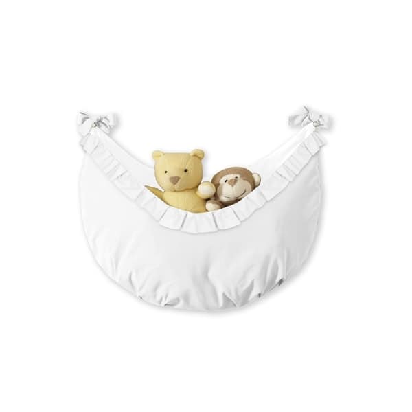 Shop Sweet Jojo Designs Solid Color White Shabby Chic Harper
