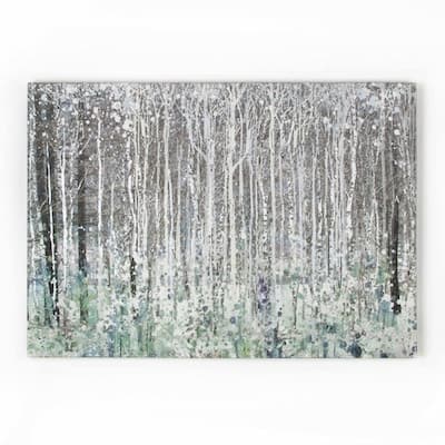 Graham & Brown Watercolour Woods Printed Canvas