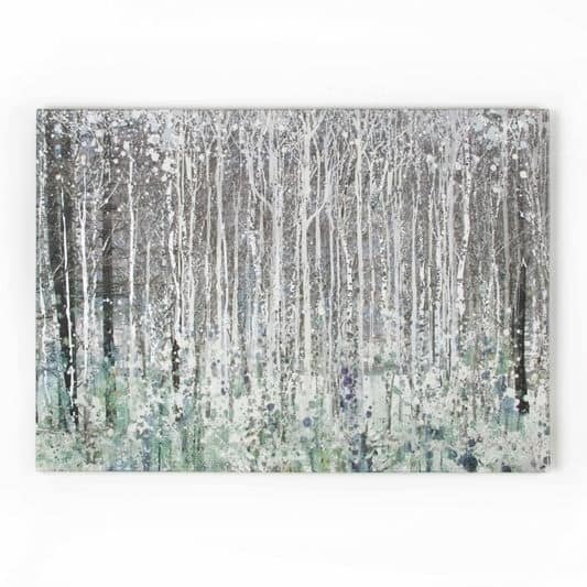 Graham & Brown Watercolour Woods Printed Canvas