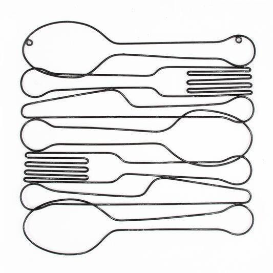 Graham & Brown Dinner Time Metal Wall Art