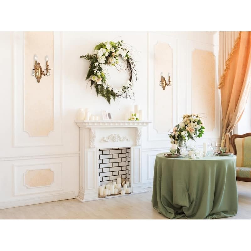 Fleur Illumination 2 light French Gold Wall Sconce